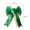Green, variant on Christmas Tree Topper, Rustic Buffalo Plaid Decorative Bow for Holiday Décor
