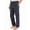 Black/Navy, variant on NY Threads Mens Flannel Pajama Pants with Pockets Soft Cotton Sleepwear Lounge PJ Bottoms, Medium, Black/Red