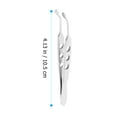 thumbnail image 2 of Stainless Steel Arita Tauber Meibomian Gland Expressor Forceps, 2 of 9