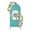 Teal, Green, Gray, variant on Tiger Arch Backdrop Cover 4FT, Teal Laundry Room Washing Machine Spandex Fitted Stretchy Arch Stand Covers, Round Top Chiara Backdrop Cover for Wedding Party Birthday Baby Shower
