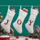 thumbnail image 5 of Yuarrent Calcetín de Navidad Atmósferas Colgante de Navidad Año Nuevo Decoración colgante Artesanía Dulces Merienda Juguete Bolsa Chimenea Kits de decoración para fiestas Tipo 3 Yuarrent HA070096-03, 5 of 6
