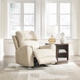 thumbnail image 2 of Signature Design by Ashley Dahlmoore Beige Power Recliner, 2 of 17