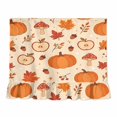 thumbnail image 6 of Farmhouse Oven Skirt Curtain, Cotton‑Blend Fall Pumpkin Mushroom Stove Curtain, Self‑Adhesive Oven Curtain Skirt 30 x 25.2 Inch, 6 of 9