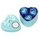 thumbnail image 1 of Perfume 3 piezas corazón perfumado baño cuerpo pétalo rosa flor jabón decoración de boda regalo azul, 1 of 1
