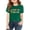 Green, variant on FDDMis Girls' Tees Tops for Girls 10-12 Youth White Tshirt Y2k Shirts Girls Size 8 Clothes 4t Girl Clothes Girls Clothes Age 6-8, Beige 10-11 Years