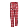 thumbnail image 4 of Men's Concepts Sport Cardinal/Heather Gray Arizona Cardinals Regulate Long Sleeve T-Shirt and Plaid Pant Set, 4 of 5