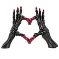 thumbnail image 6 of Halloween Skeleton Hand Heart Sculpture Festival Resin Ornaments for Home Gift Handbone Sculpture Decorat Party Heart G0R2, 6 of 8