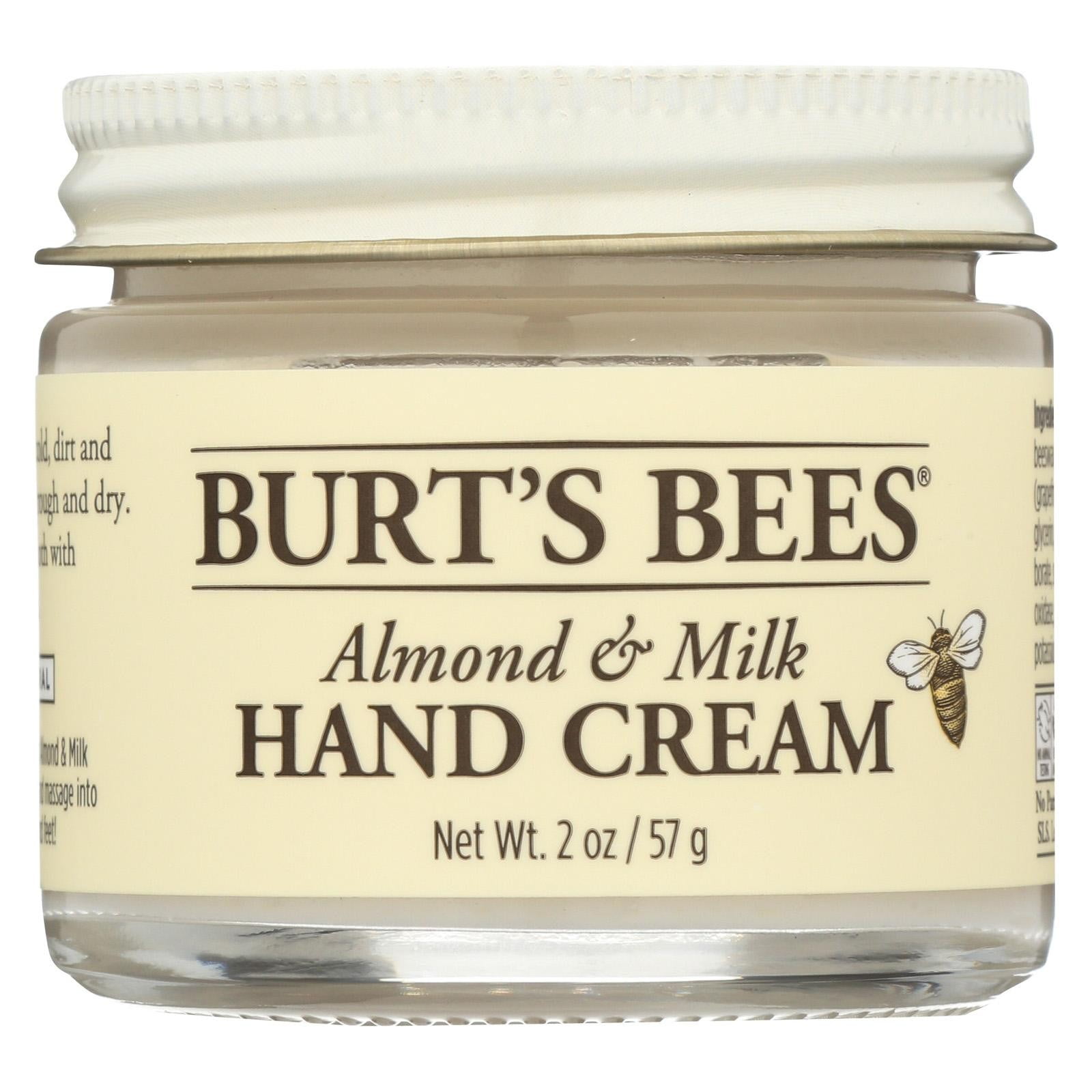 burt's bees hand cream almond and milk