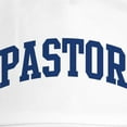 thumbnail image 2 of CafePress - PASTOR Design (Blue) Cap - Adjustable 100% Brushed Unisex Casual Cotton Baseball Cap, Beige, 1, 2 of 2
