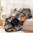 thumbnail image 5 of Custom Blankets with Photos Personalized Blanket Flannel Throw Blanket House Warming Gifts New Home Memorial Picture Gifts for Family Friends, 5 of 6
