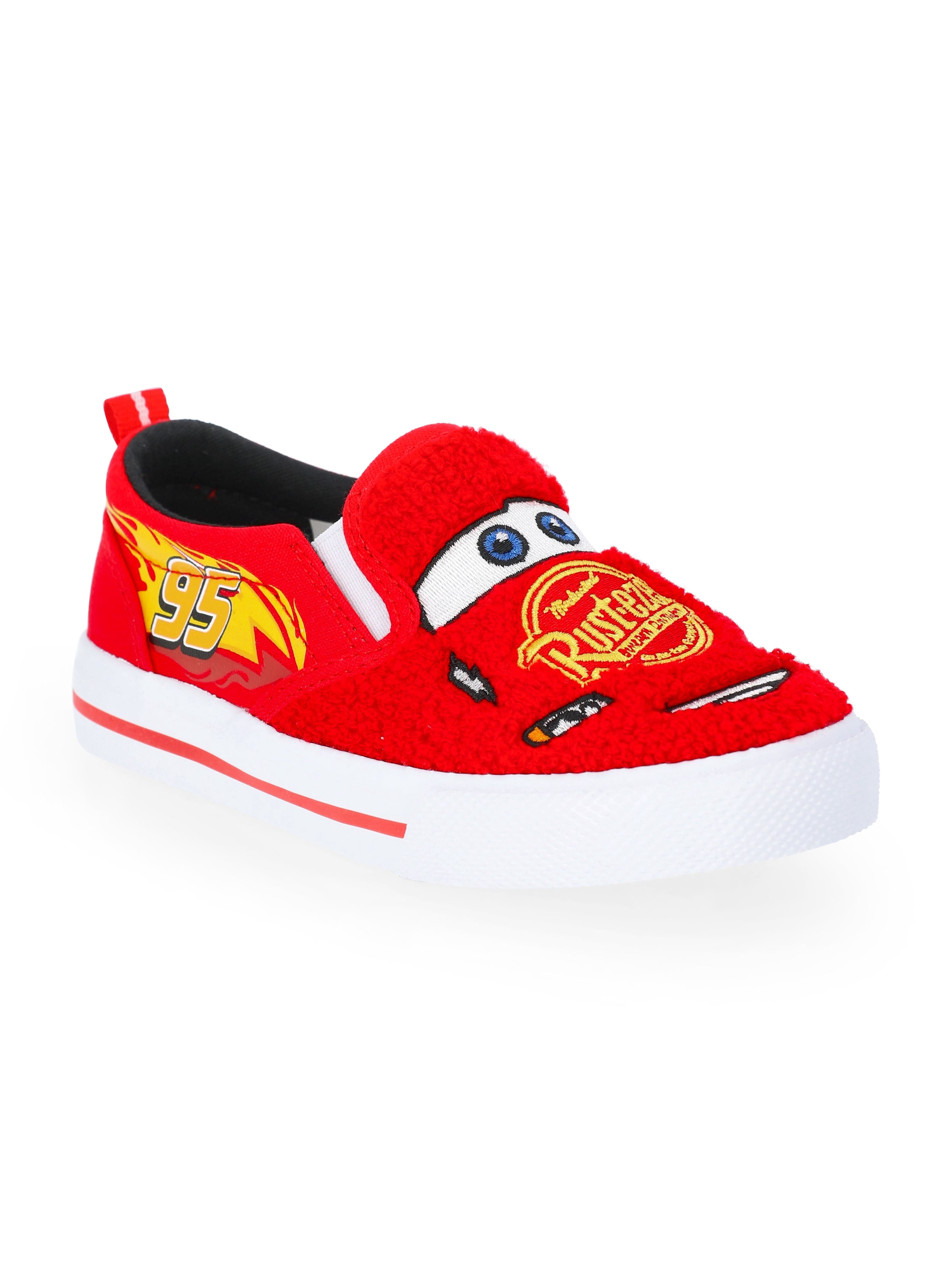 Disney Cars Toddler Boys Casual Slip On Shoes