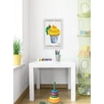 thumbnail image 5 of Marmont Hill Caterpillar Cupcake By Eric Carle Framed Wall Art, 30.00" x 1.50", 5 of 6
