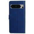 thumbnail image 3 of TECH CIRCLE Wallet Case for Google Pixel 8 Pro, Vintage PU Leather Slim Fit Folio Flip Stand Protective Shockproof Cards Slots Wallet Case Phone Cover for Google Pixel 8 Pro 6.7", Blue, 3 of 7