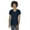 Blue, variant on G500VL Ladies Heavy Cotton V-Neck T-Shirt