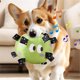 thumbnail image 2 of Pelota Juguete Vocal para Perros, Juguete Interactivo Divertido Peluche con Cascabeles para Mascotas, Juguete para Masticar para Limpiar Dientes para Perros Pequeños y Grandes, 2 of 6