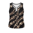thumbnail image 6 of Odbmxy Summer Womens Tank Top V-Neck Beach Leisure Sleeveless Regular Womens Tops Vintage Graphic Daily, 6 of 6