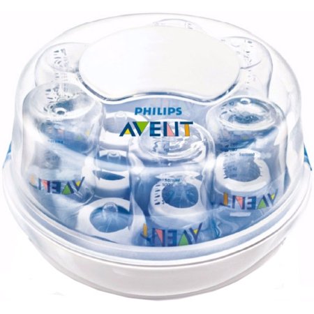 Philips Avent Microwave Steam Sterilizer, (Best Microwave Bottle Sterilizer)