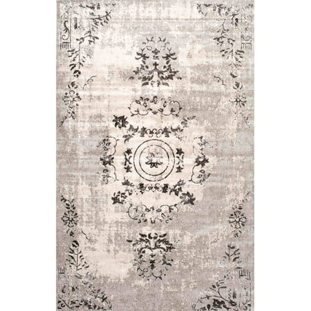 nuLOOM Machine Made Vintage Viscose Emmer Area Rug or Runner