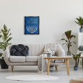 thumbnail image 3 of Stupell Industries Happy Hanukkah Calligraphy Radiant Lit Candles Menorah Graphic Art Luster Gray Floating Framed Canvas Print Wall Art, Design by Jess Baskin, 3 of 5