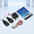 thumbnail image 2 of Cerradura Puerta Coche 12V Con 2 Mandos A Distancia Kit Bloqueo Interruptor Remoto Automático Portátil, 2 of 8