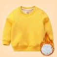 thumbnail image 2 of KAUOD Toddler Cotton Crew Neck Sweatshirts Long Sleeve Cute Plain Casual Pullover Tops Baby Boys Lightweight Sweatshirts, 2 of 3