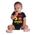 thumbnail image 4 of PACMAN Game Over Blinky Ghost Romper Boys or Girls Infant Baby Brisco Brands 12M, 4 of 6