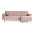 thumbnail image 2 of Sala Modular Reversible De Velvet Palo de Rosa Modelo Sergey, 2 of 11