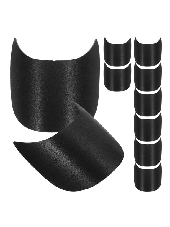 10Pcs Black Baseball Cap Brim Replacement Insert for Hat Making Supplies