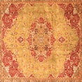 thumbnail image 1 of Ahgly Company Indoor Square Persian Orange Traditional Area Rugs, 3' Square, 1 of 1
