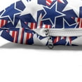 thumbnail image 4 of 4th of July Pet Bed, Stars and Stripes of Liberty and Freedom American Theme Pattern, Resistant Pad for Dogs and Cats Cushion with Removable Cover, 24" x 39", Royal Blue White and Red, by Ambesonne, 4 of 4