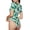 Green Sea Turtle, variant on Green Snake Womens One Piece Swimsuits Modest Tummy Control Bathing Suits Lace Up Slimming Swim Suit-XX-Large