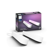 Philips Hue Play Ambiance Smart LED Bar Light, 2-Pack (Works with Amazon Alexa, Apple Homekit & Google Home) - White
