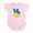 Petal Pink, variant on CafePress - Ukrainian Flag Peace Sign Ukraine Native Body Suit - Baby Light Bodysuit, Size Newborn - 24 Months