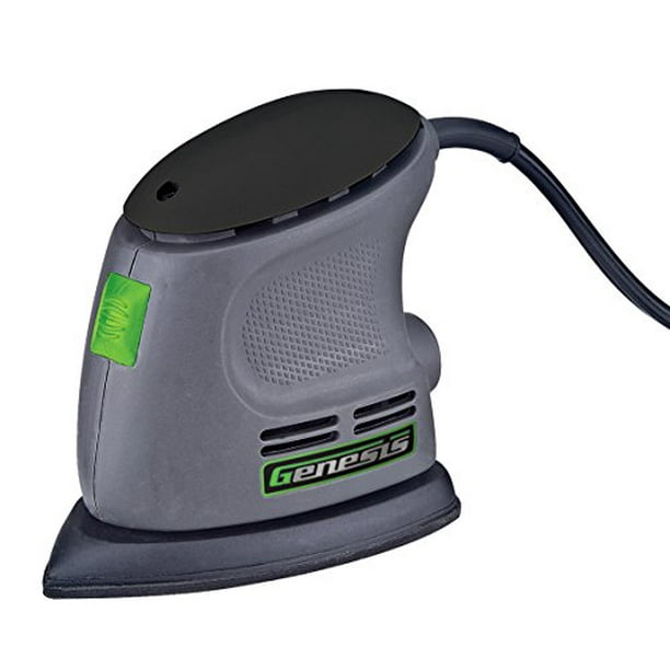 Genesis GPS080 Corner Palm Sander Grey Walmart