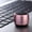 Rose Gold, variant on YiBai Bluetooth Small Speaker, High Volume, Mini Steel Cannon, Outdoor Portable Wireless Audio System,Blue,for Father Dad