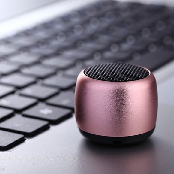 PEONAVET Bluetooth Casque Casque Bluetooth Haut-Parleur Bluetooth Petit, Volume Élevé, Mini Canon en Acier, Système Audio Sans Fil Portable pour l'Extérieur
