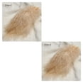 thumbnail image 4 of Injueey 50 Uds. De plumas de marabú de pavo, vestido de boda, joyería DIY, decoración, accesorios decorativos, plumas Café ligero 2piezas Injueey CBP150604, 4 of 6