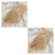 thumbnail image 2 of Kearding 50 Uds plumas de pavo vestido de novia DIY joyería decoración accesorios decorativos plumas 10-15cm Café ligero 2piezas Kearding CBP150604, 2 of 6