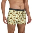 thumbnail image 5 of Mens Underwear Boxer Briefs - Snail With Mushrooms Comfort Breathable men's boxer briefs with Flex Waistband, 5 of 7