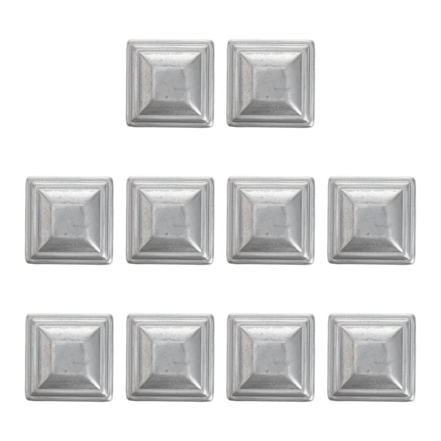 10pcs tapa del poste de la cerca Postes de la cerca Cubiertas del casquillo galvanizadas del poste de la cubierta del hierro
