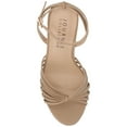 thumbnail image 5 of Journee Womens Vanita Multi Strap Stiletto Open Toe Dress Sandals, Widths Available, 5 of 9