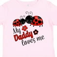 thumbnail image 4 of Inktastic My Daddy Loves Me with Cute Ladybugs Boys or Girls Toddler T-Shirt, 4 of 5