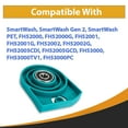 thumbnail image 4 of Replacement Part For Hoover FH52000G SmartWash+ Automatic Carpet End Cap & Bearing # 440013513, 4 of 6