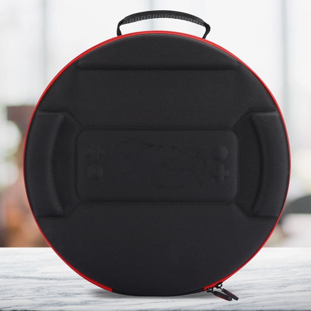 Bolsa EVA Negro Rojo Fitness Anillo Bolsa De Almacenamiento Messenger Bolso De Viaje Portátil Para Interruptor