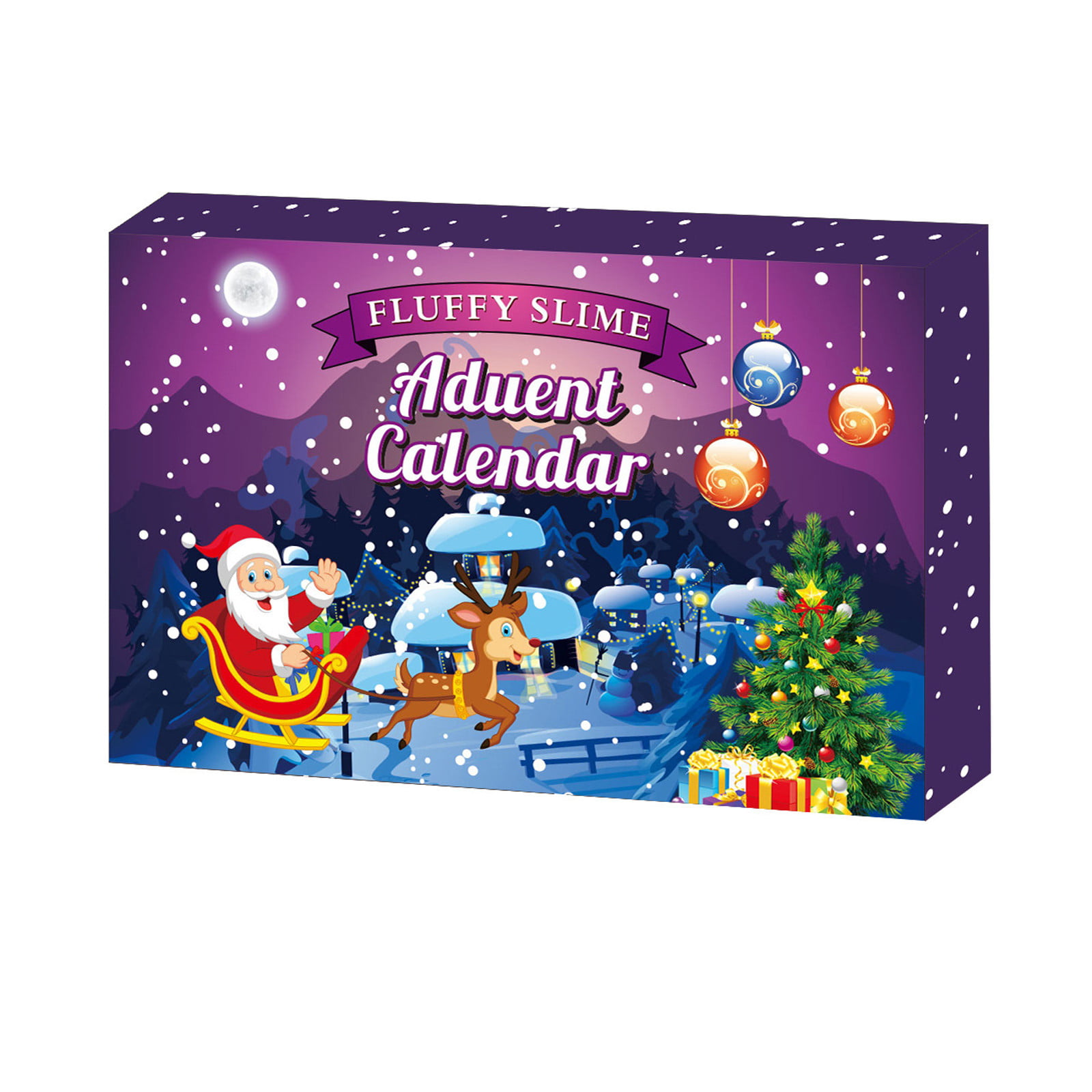 Details about   Advent Calendar 2020 Christmas Slime 24Pcs Different Countdown Calendar Toy 