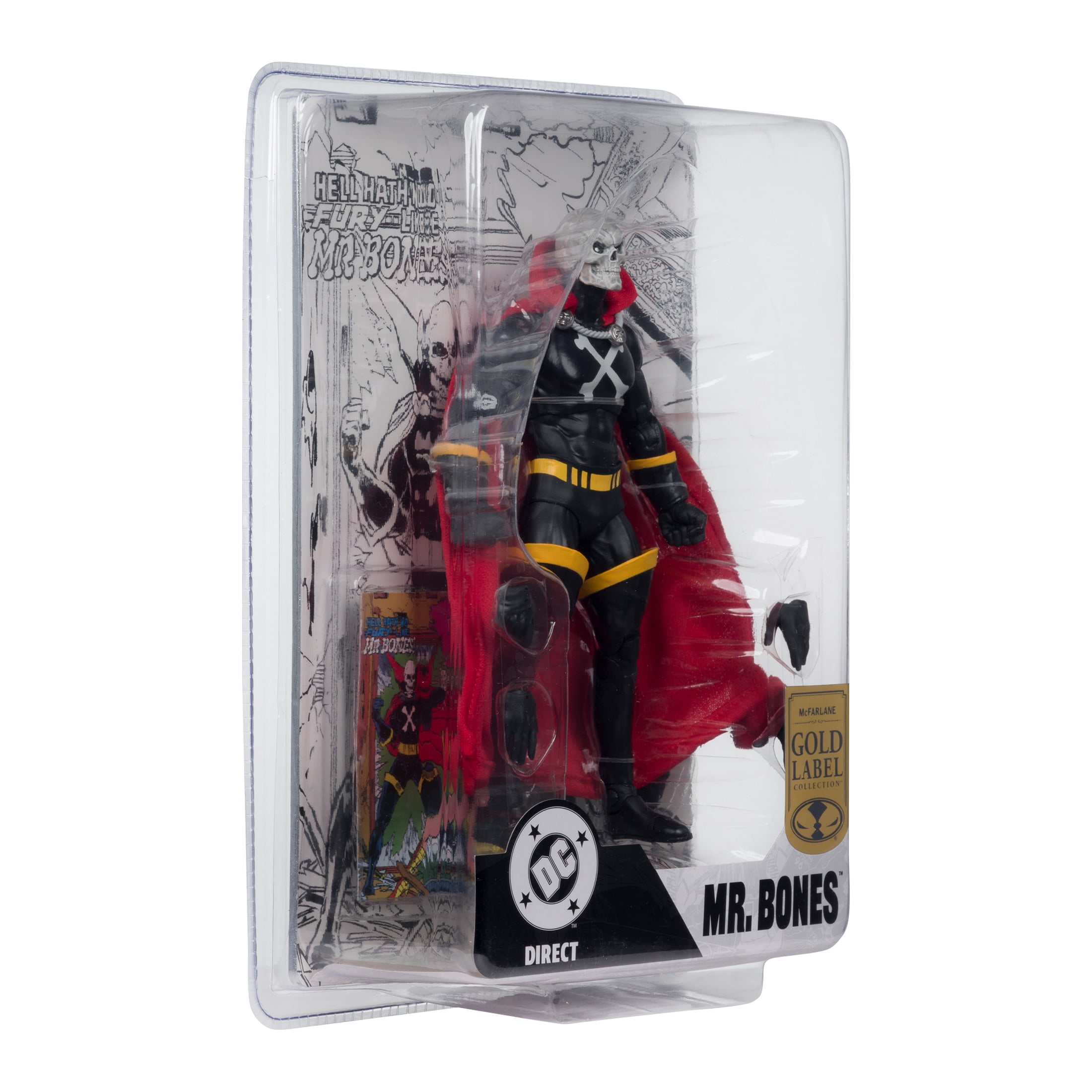 DC 7in Action Figure with Comic - Mr. Bones by McFarlane Toys 