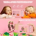 thumbnail image 3 of Cámara Digital para Niños de 1080P, 2,4 Pulgadas, con Enfoque Automático, Compacta para Vlogs, Ideal para Principiantes, Fotografía y Selfies., 3 of 8