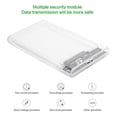 thumbnail image 2 of Injueey Carcasa HDD transparente SSD, adaptador externo de carcasa mecánica de estado sólido, dispositivo móvil portátil de alta velocidad Type7 NO7, 2 of 6