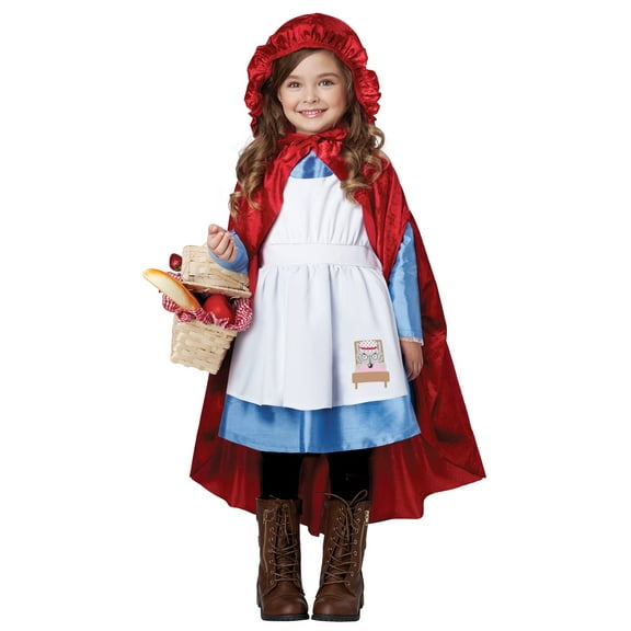 California Costumes Little Red Riding Hood Girl's Fancy-Dress Costume for Toddler, M
