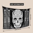 thumbnail image 5 of XMXT Wall Tapestry, Cosmic Skull Design Print Wall Decor Tapestry for Bedroom, 60 x 40 inches Black, 5 of 9